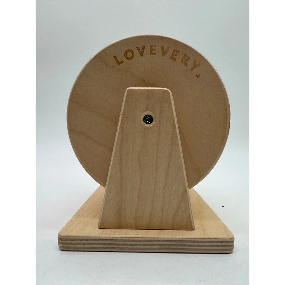 Lovevery Wooden Rotating Drum Baby Toy Montessori Sensory Tummy Time 2022
